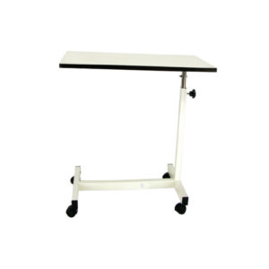 Over Bed Table, Hospital Adjustable Overbed and Patient Table