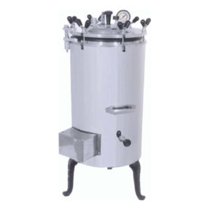 Vertical Autoclave, Wing Nut Stainless Steel Type Autoclave