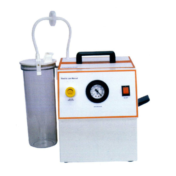 Electric Cum Foot/Manual Operated Suction Unit