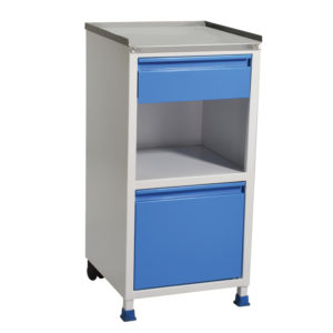 Bedside Locker, Hospital Bedside Cabinet, Stainless Steel Medical Lockers