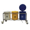 Biomedical Waste Bin Trolley (20 Ltrs.)