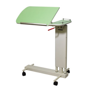 Cardiac Table, Over Bed Table, Bedside Table, Hospital Patient Food Table